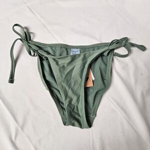 Shade & Shore‎ Small Sleek Green Bikini Bottom